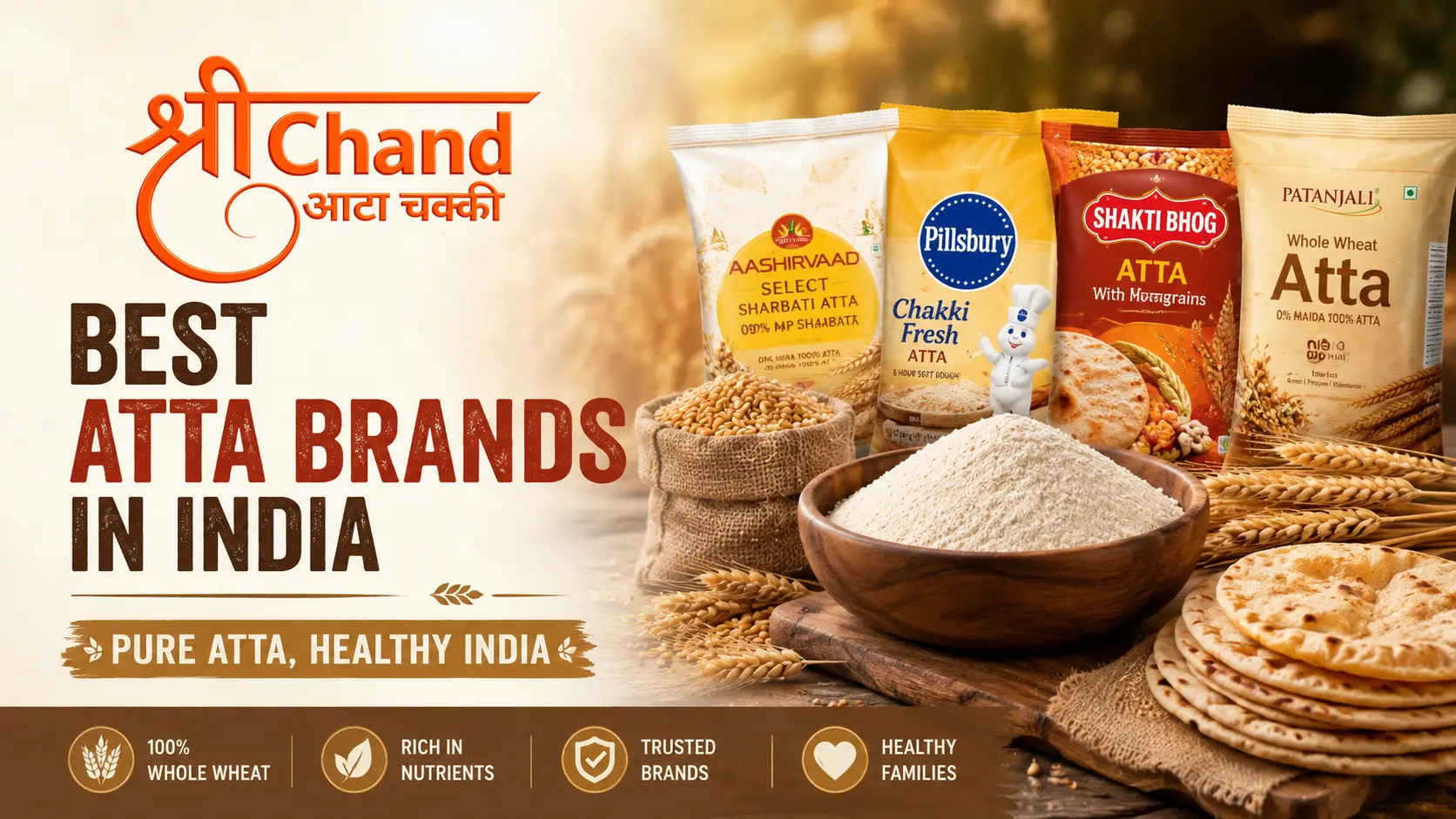 Best Atta Brands in India 2026: Which One Should You Buy?