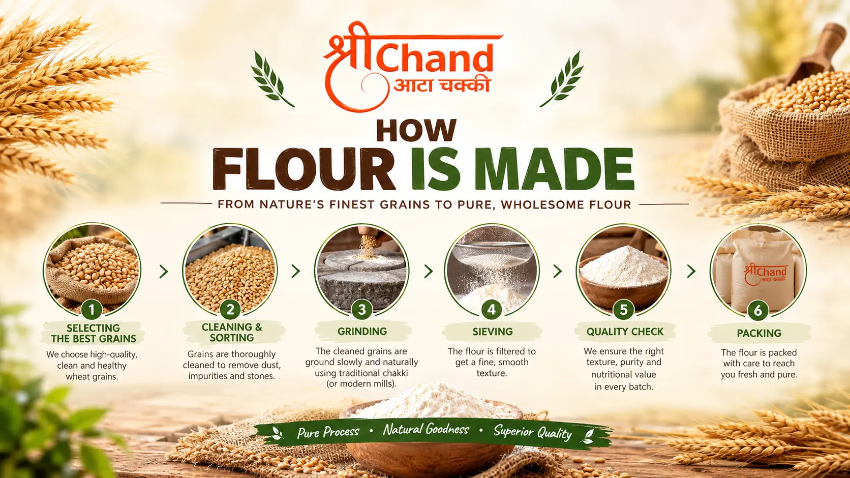 How Flour Is Made: From Wheat to Your Kitchen