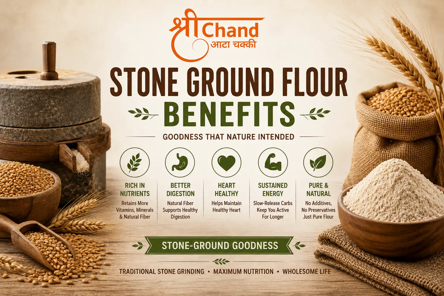 Stone Ground Flour: Benefits, Nutrition & Buying Guide